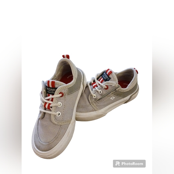 Sperry Top Sider Textile uppers. Memory foam. Boys Size 8M - Picture 2 of 9